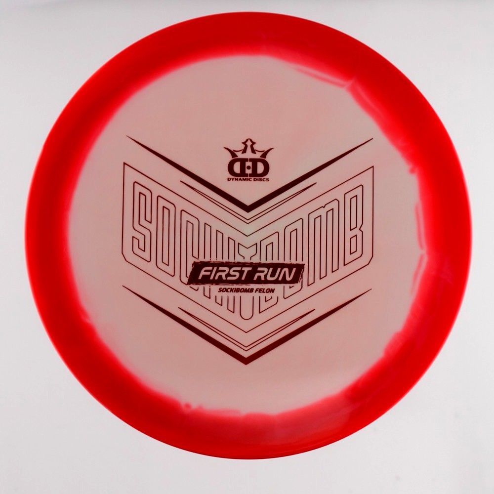 Sockibomb Felon - First Run - Red - 175.9 gm -  Disc ID: 579926