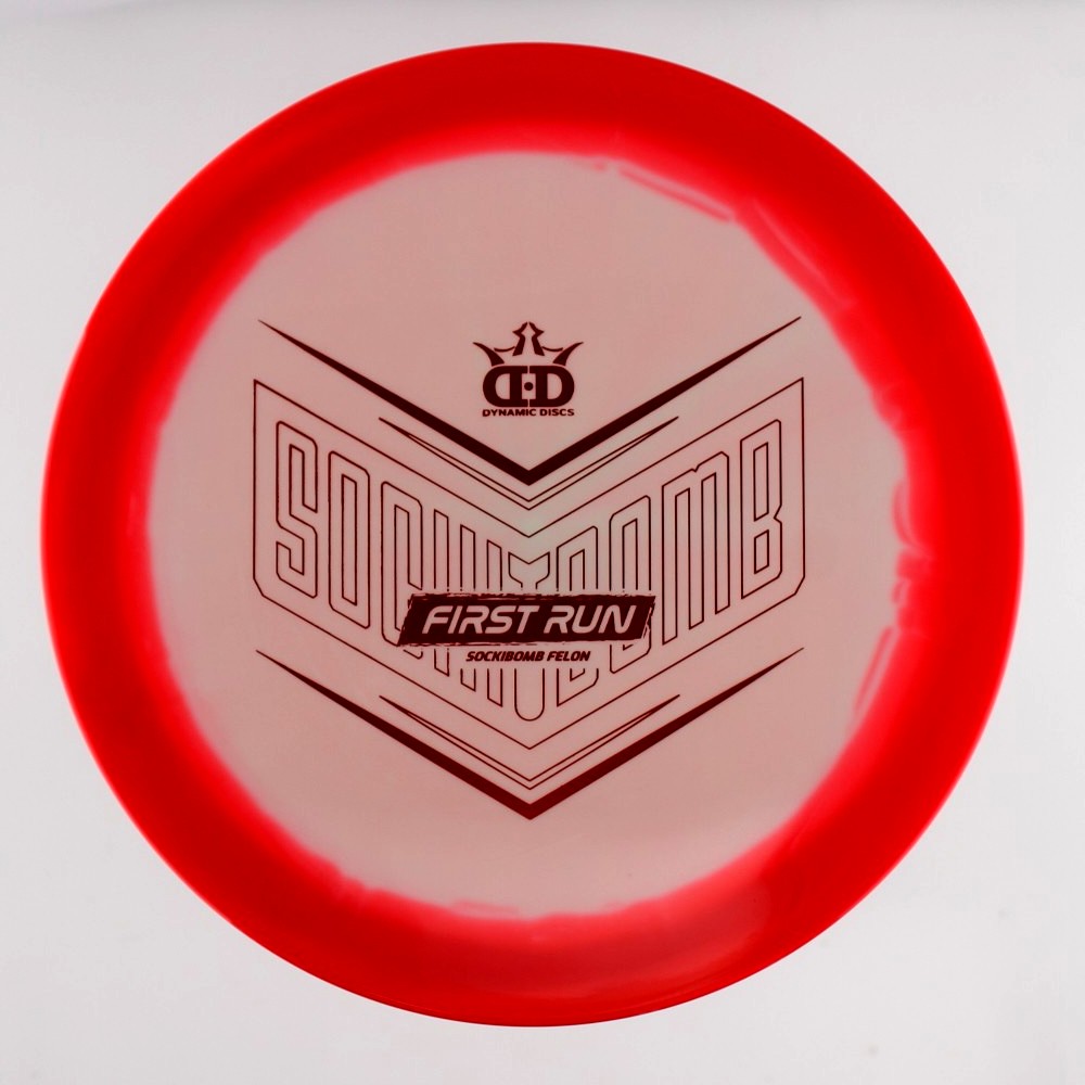 Sockibomb Felon - First Run - Red - 175.4 gm -  Disc ID: 579931