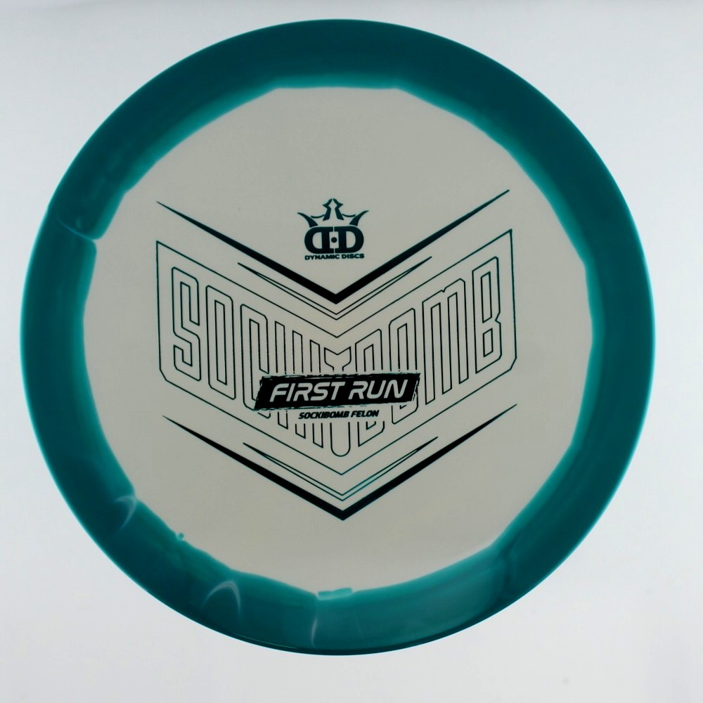 Sockibomb Felon - First Run - Teal - 174.3 gm -  Disc ID: 579932