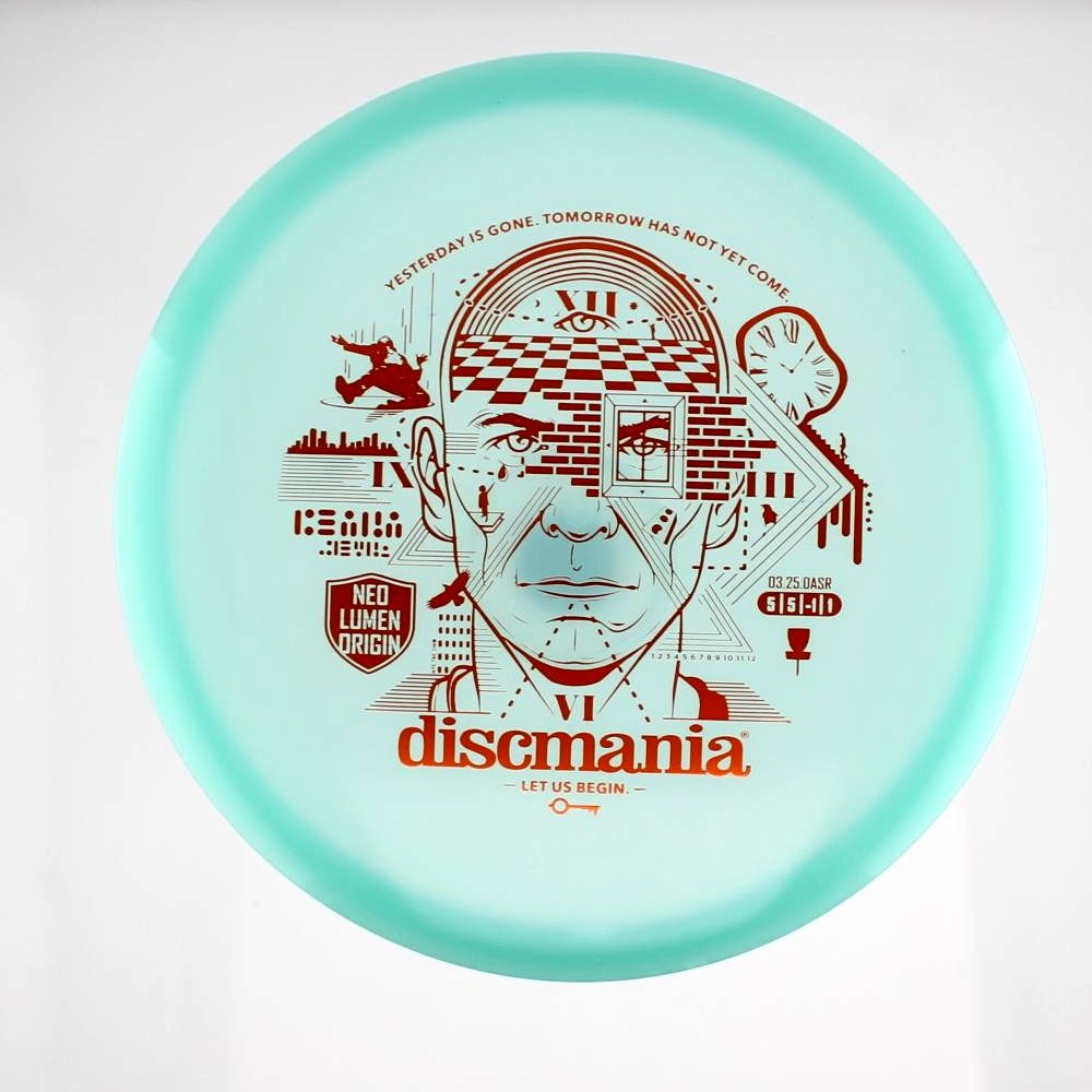 Origin - HSCO Time Stamp - Lt. Blue - 174.1 gm -  Disc ID: 580033