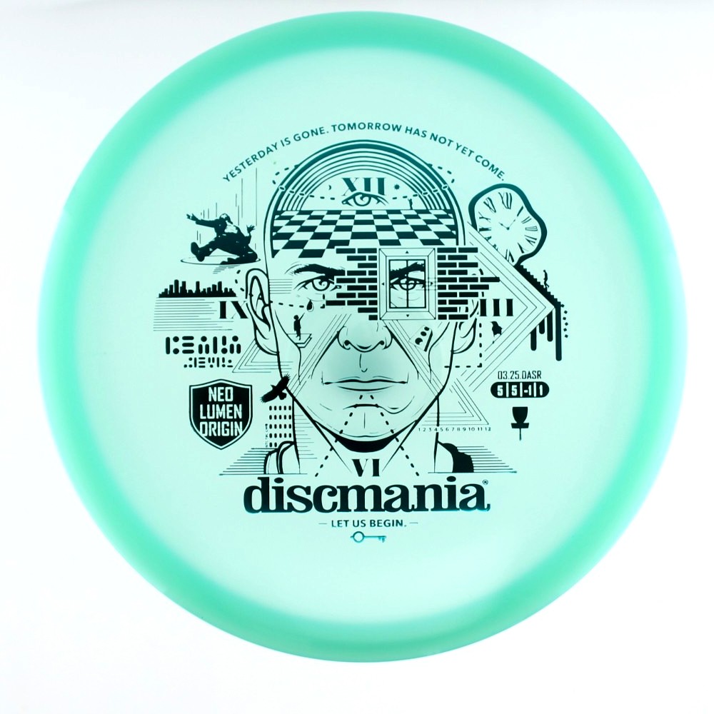 Origin - HSCO Time Stamp - Lt. Blue - 175.4 gm -  Disc ID: 580034