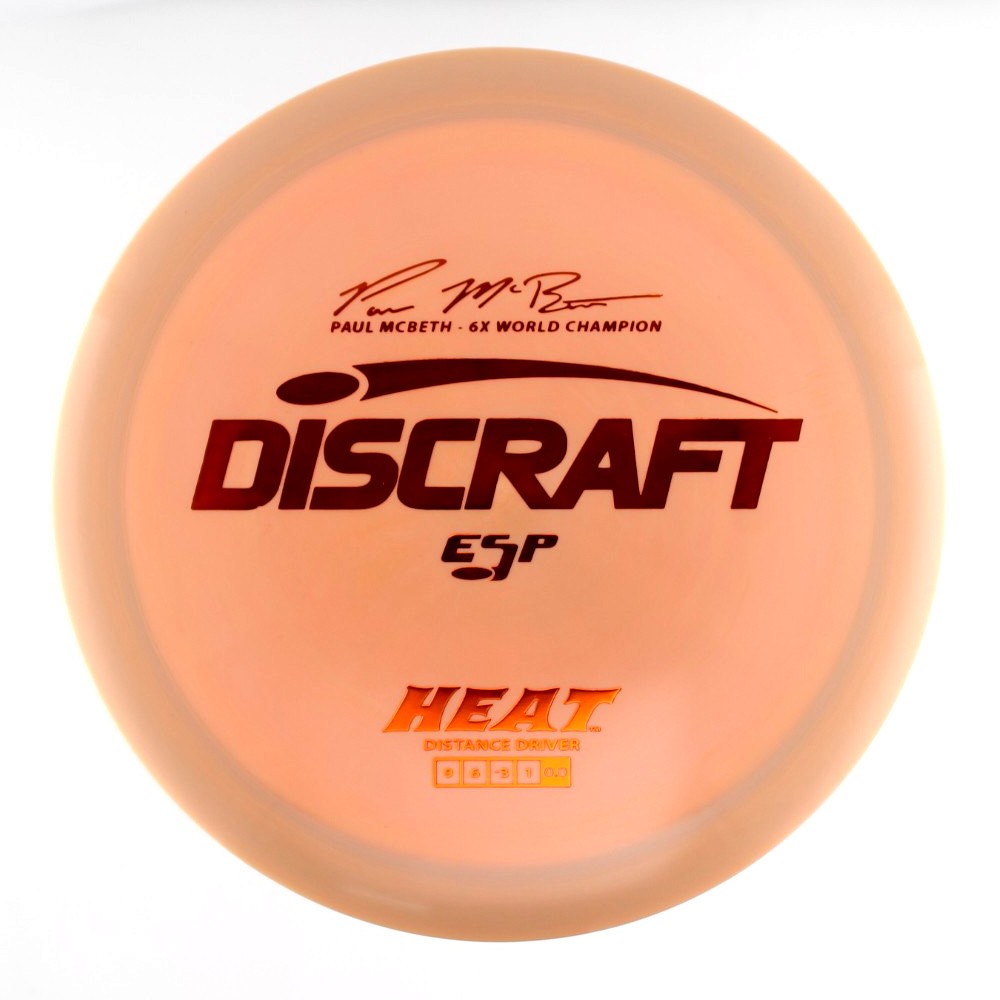 Heat - 6x World Champion Paul McBeth - Orange - 169.9 gm -  Disc ID: 580491