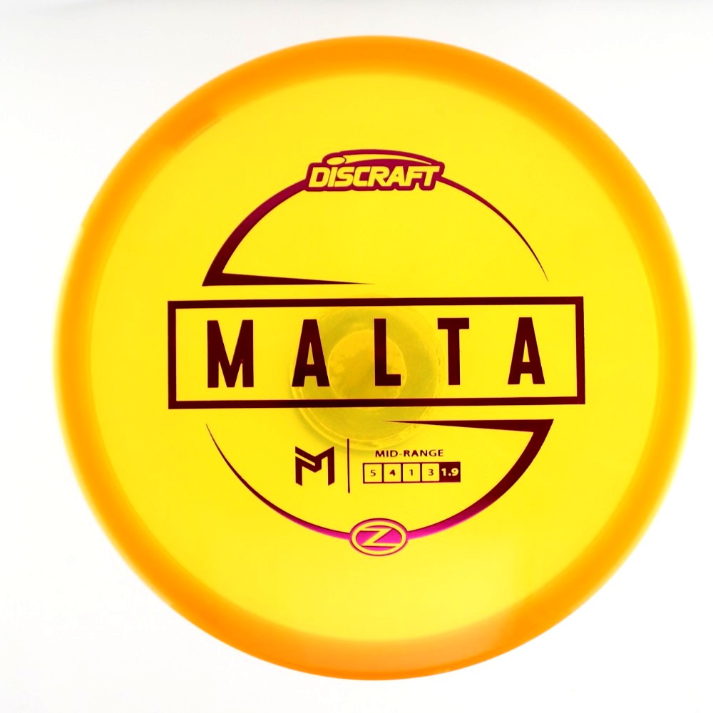 Malta - PM Paul McBeth - Orange - 176.6 gm -  Disc ID: 580600