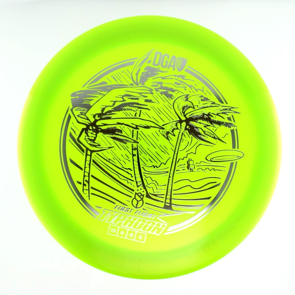 Typhoon - First Flight (1st Run) - Day Glo - 173.6 gm -  Disc ID: 580762