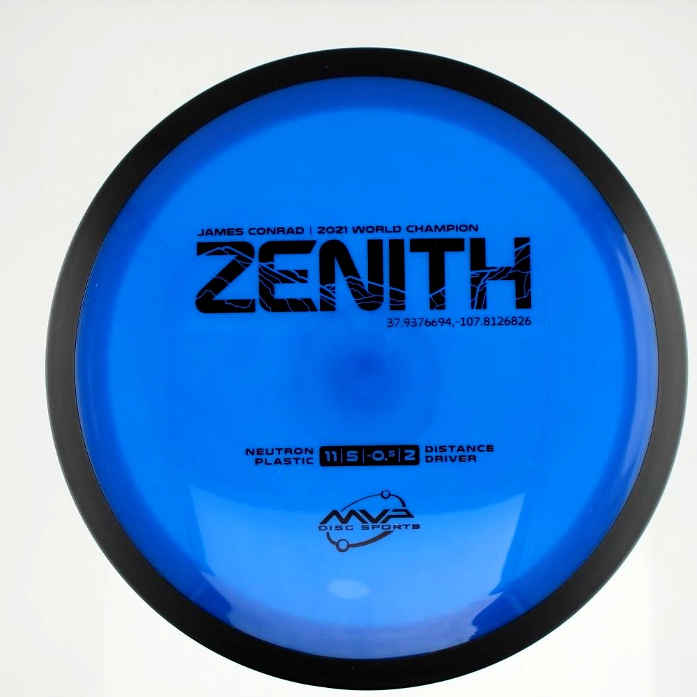 Zenith - James Conrad 2021 World Champion - Blue - 167.4 gm -  Disc ID: 581809