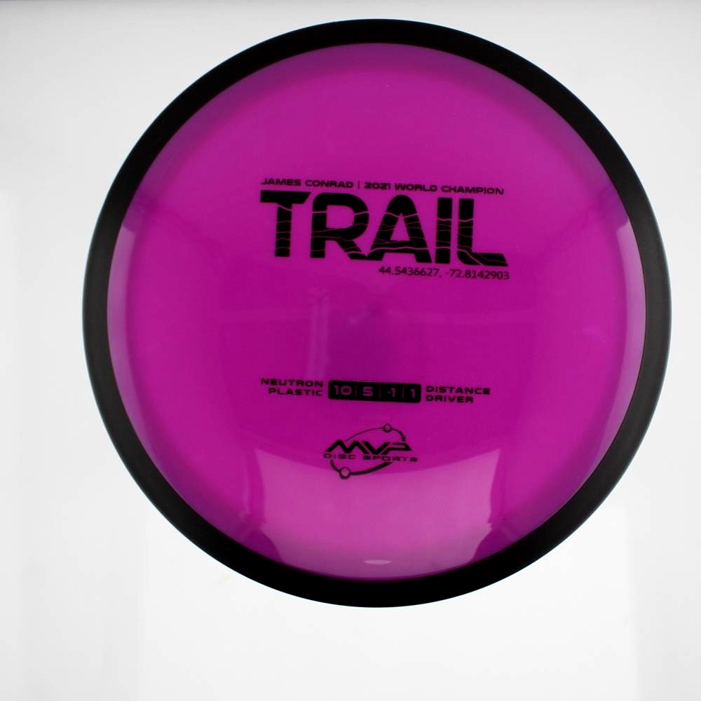 Trail - James Conrad 2021 World Champion - Purple - 169.4 gm -  Disc ID: 581814