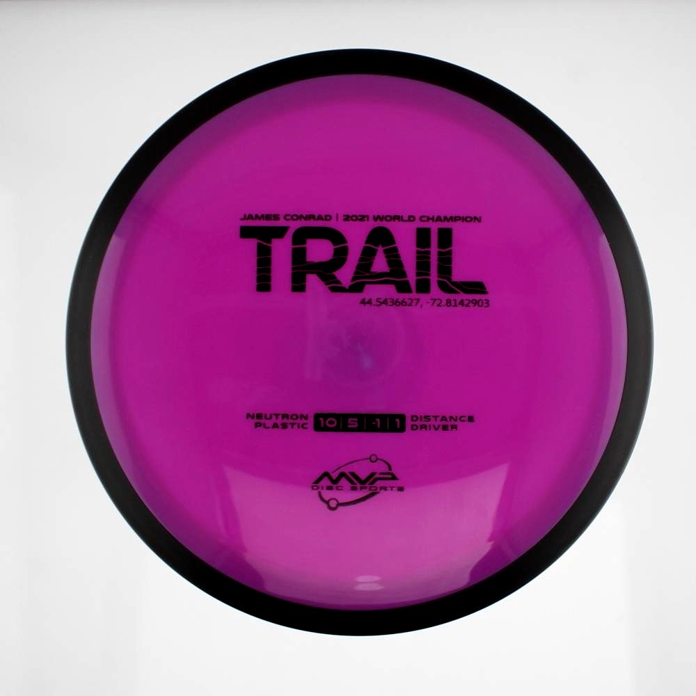Trail - James Conrad 2021 World Champion - Purple - 170.4 gm -  Disc ID: 581818
