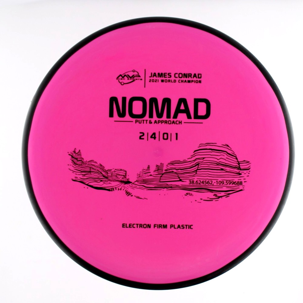 Nomad - James Conrad 2021 World Champion - Pink - 166.2 gm -  Disc ID: 582003