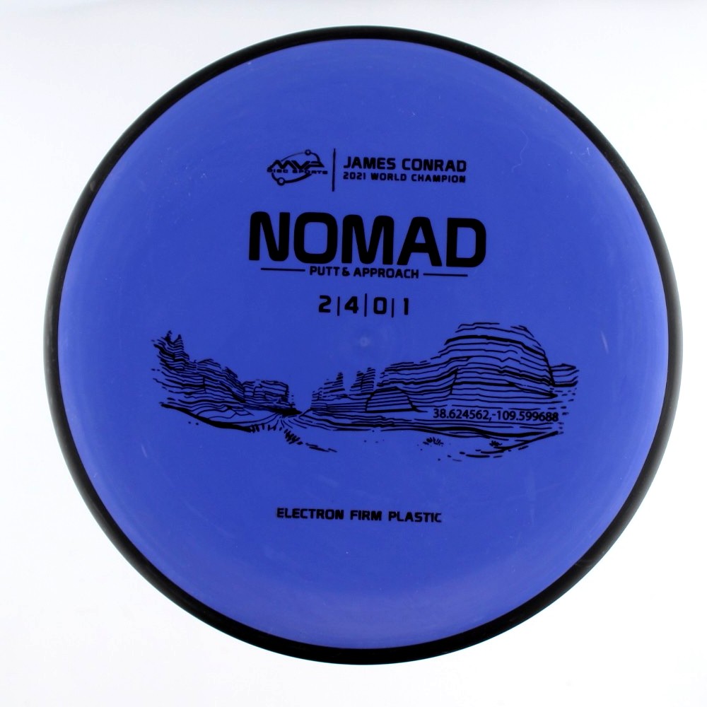 Nomad - James Conrad 2021 World Champion - Blue - 167.8 gm -  Disc ID: 582006