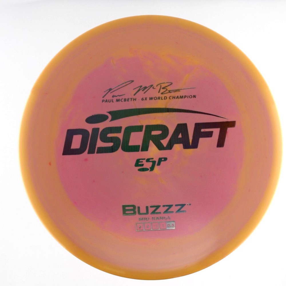 Buzzz - 6x World Champion Paul McBeth - Orange - 175.8 gm -  Disc ID: 582072