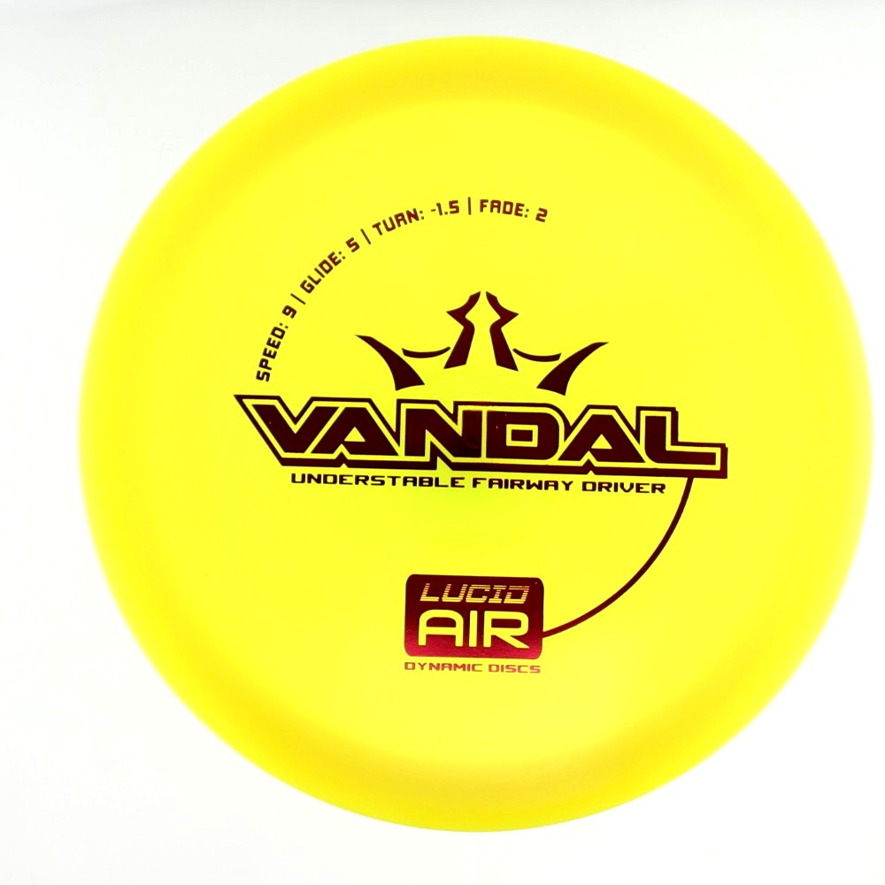 Vandal - Standard - Yellow - 158.8 gm -  Disc ID: 582218