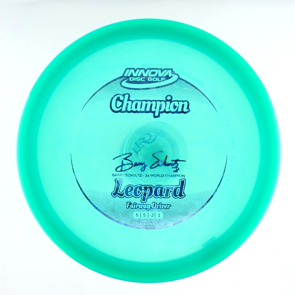 Leopard - 2x World Champion Barry Schultz - Green - 174.0 gm -  Disc ID: 582795