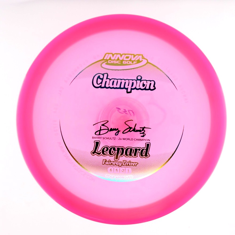 Leopard - 2x World Champion Barry Schultz - Pink - 172.7 gm -  Disc ID: 582798
