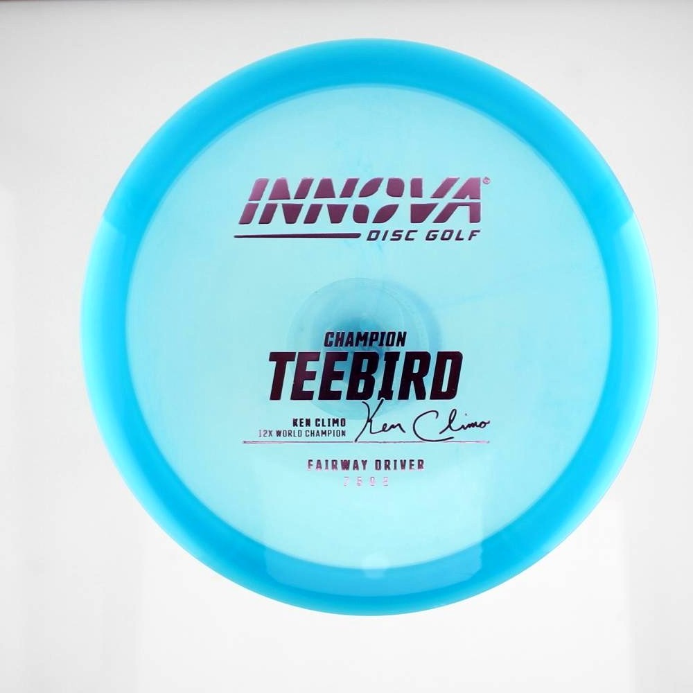 Teebird - 12x World Champion Ken Climo - Blue - 164.2 gm -  Disc ID: 582926