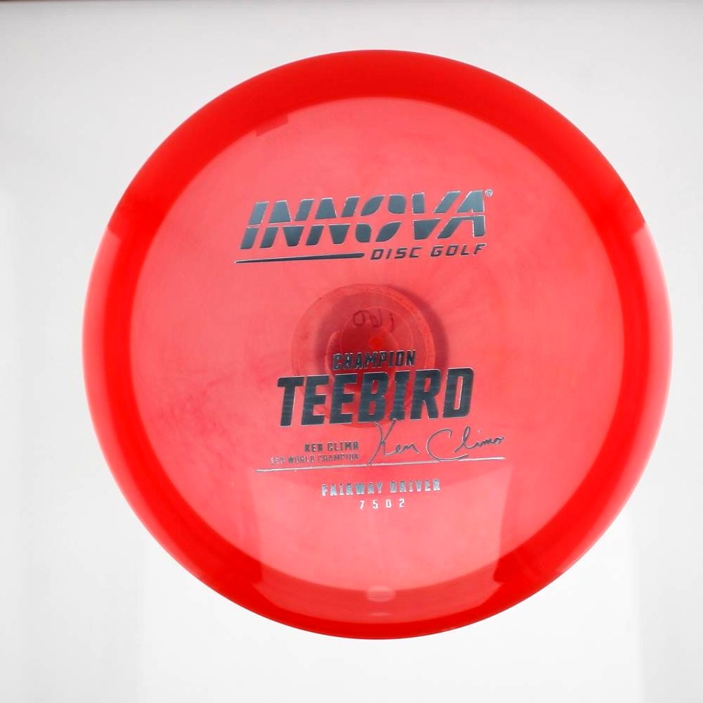 Teebird - 12x World Champion Ken Climo - Red - 160.1 gm -  Disc ID: 582928