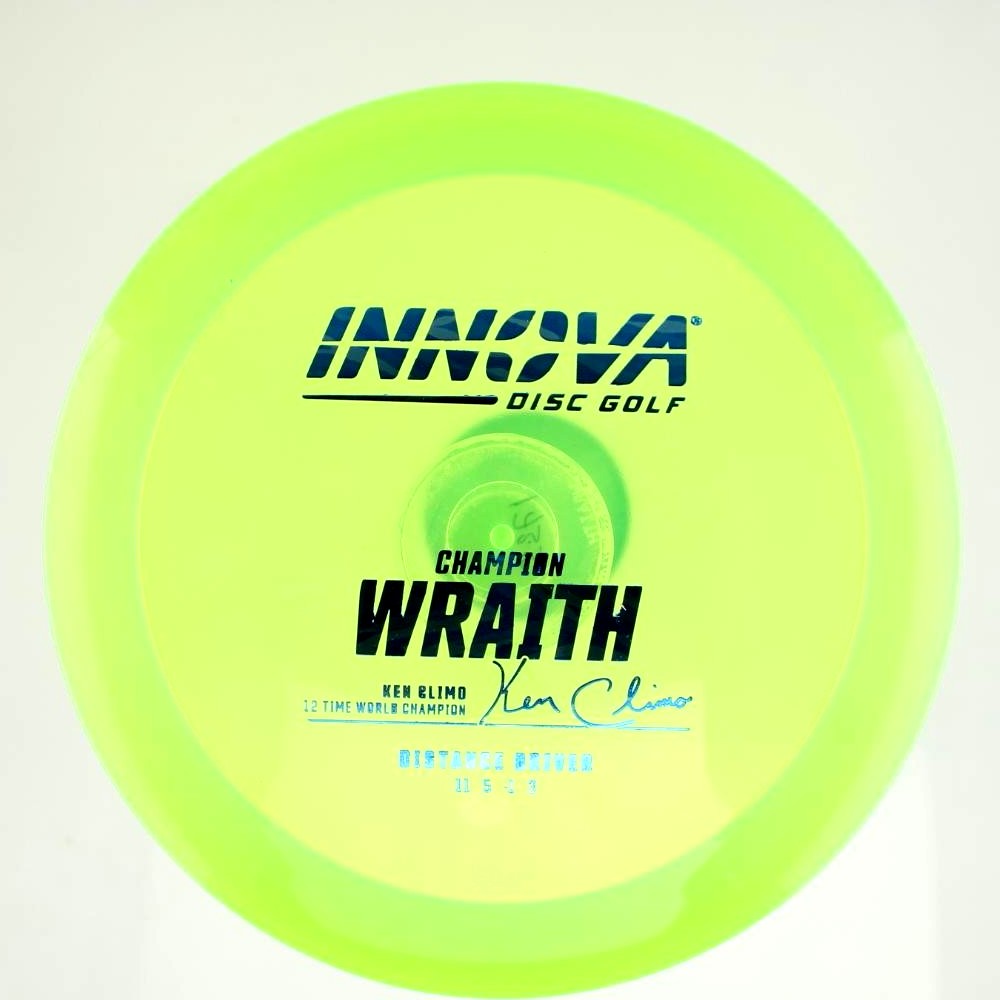 Wraith - 12x World Champion Ken Climo - Orange - 175.8 gm -  Disc ID: 583006