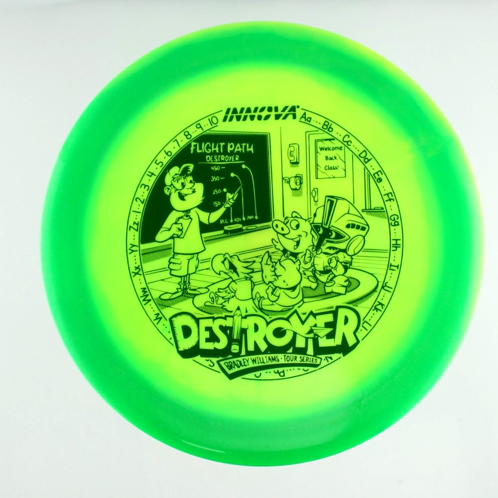 Destroyer - Bradley Williams Tour Series - Green - 159.8 gm -  Disc ID: 583236
