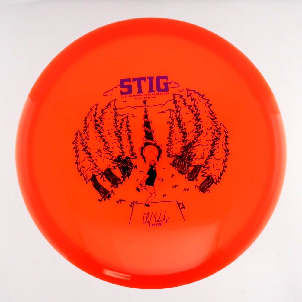 Stig - Clay Edwards Team Series - Orange - 174.7 gm -  Disc ID: 583274