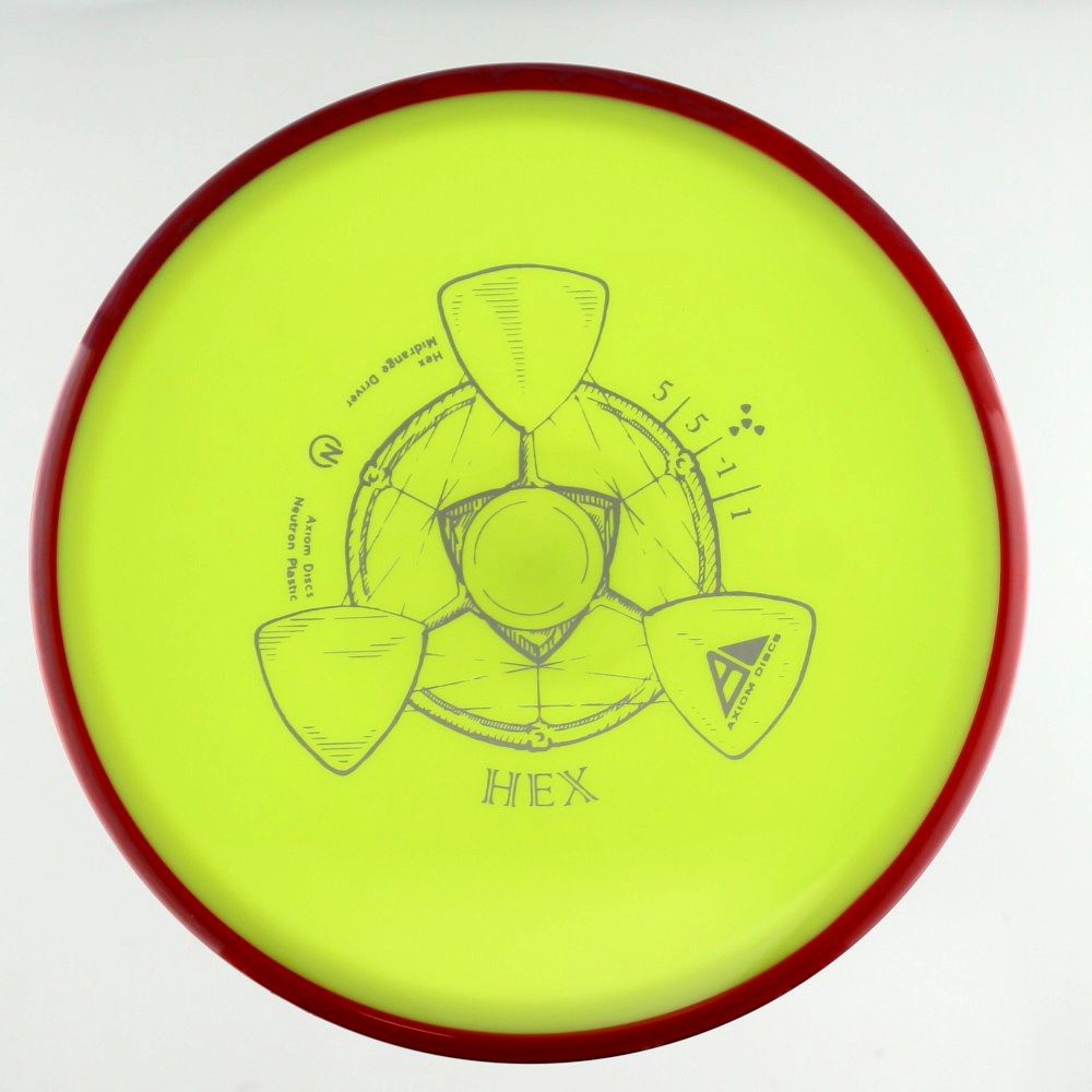 Hex - Standard - Red Rim - 174.7 gm -  Disc ID: 583820