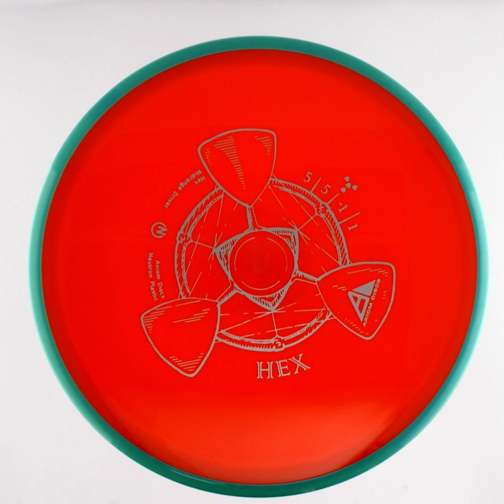 Hex - Standard - Teal Rim - 176.0 gm -  Disc ID: 583823