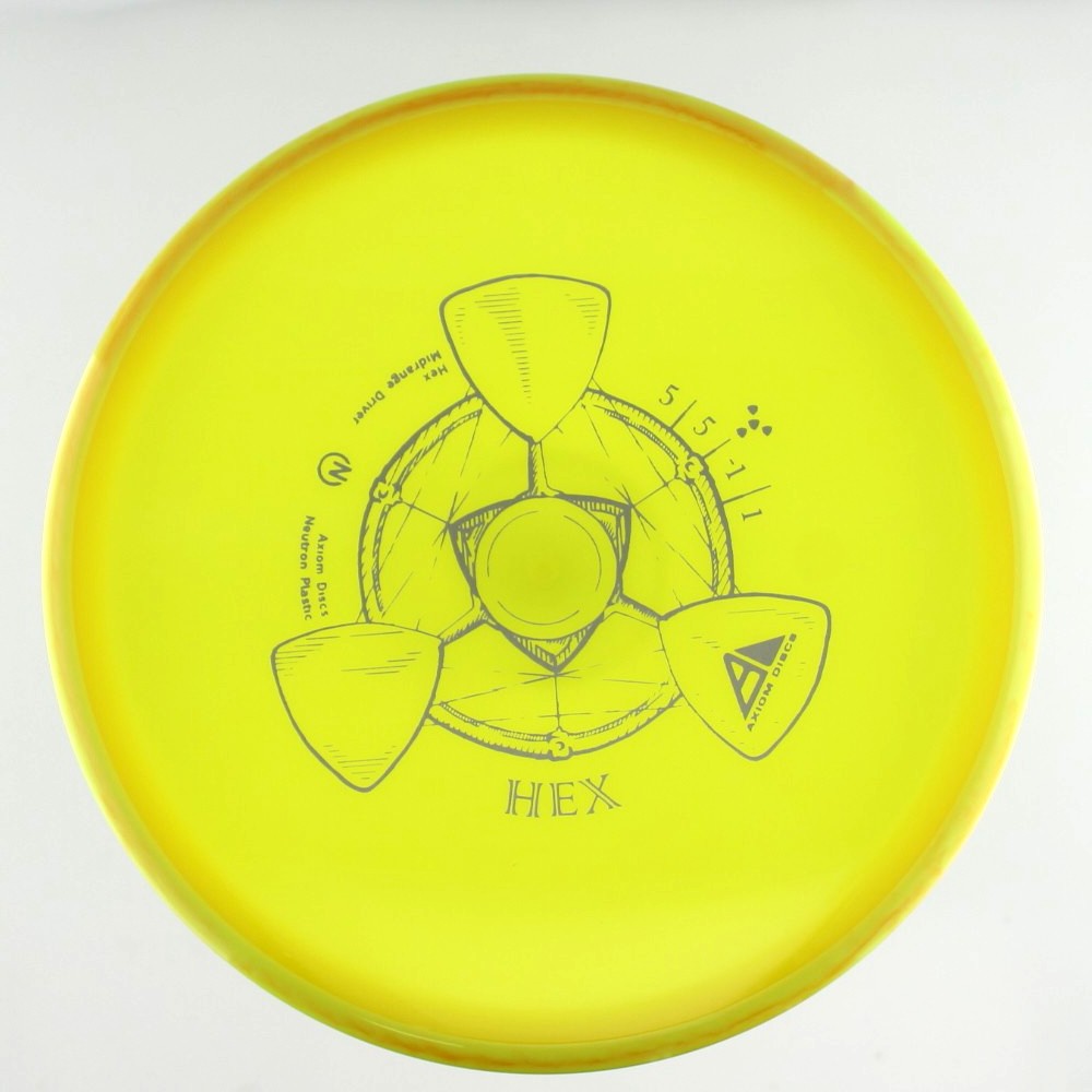 Hex - Standard - Yellow Rim - 167.6 gm -  Disc ID: 583825