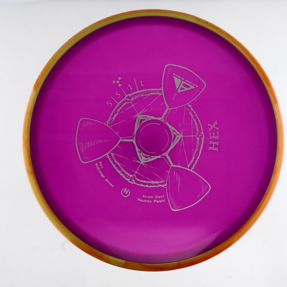 Hex - Standard - Orange Rim - 173.9 gm -  Disc ID: 583831