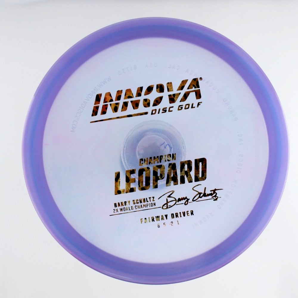Leopard - 2x World Champion Barry Schultz - Purple - 171.9 gm -  Disc ID: 584930