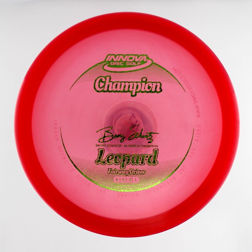 Leopard - 2x World Champion Barry Schultz - Red - 166.9 gm -  Disc ID: 584931