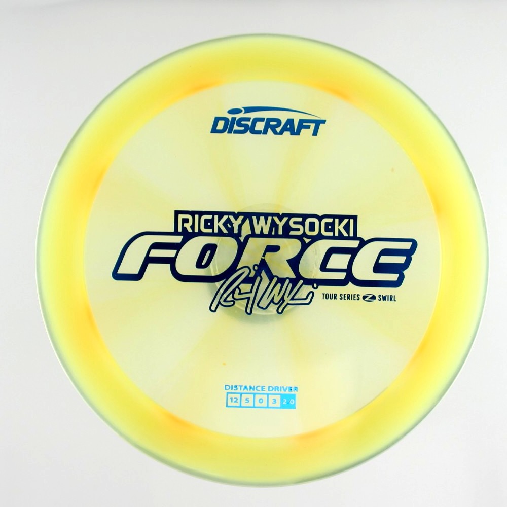 Force - Ricky Wysocki - Yellow - 174.3 gm -  Disc ID: 585273