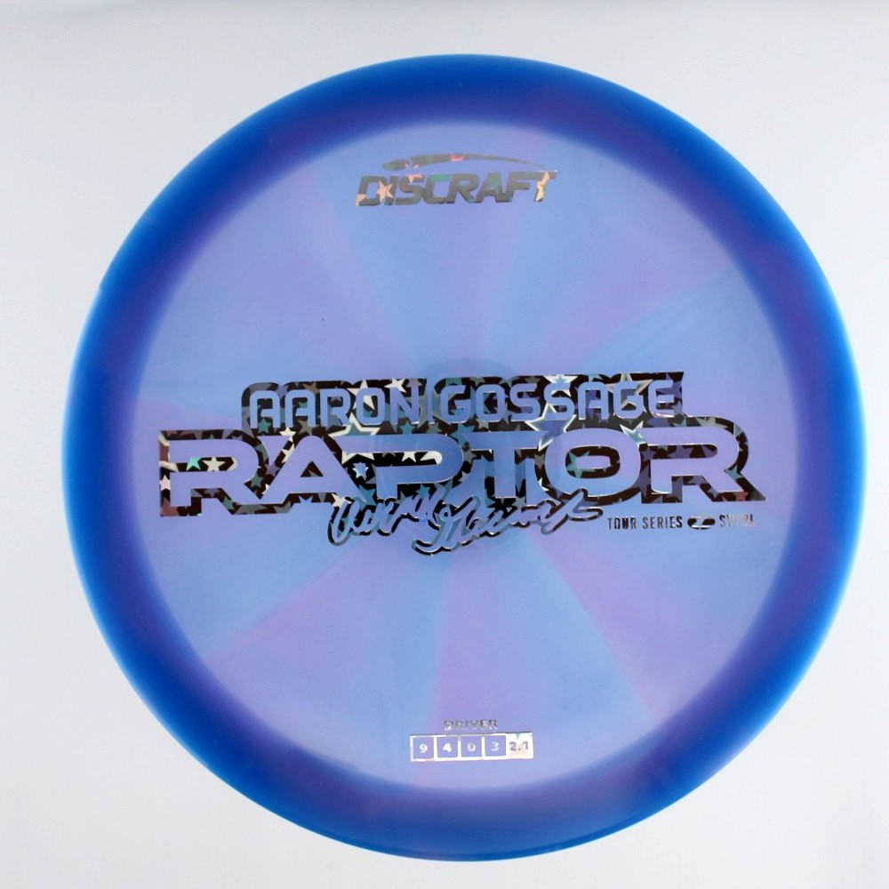 Raptor - Aaron Goose Gossage - Blue - 176.2 gm -  Disc ID: 585375
