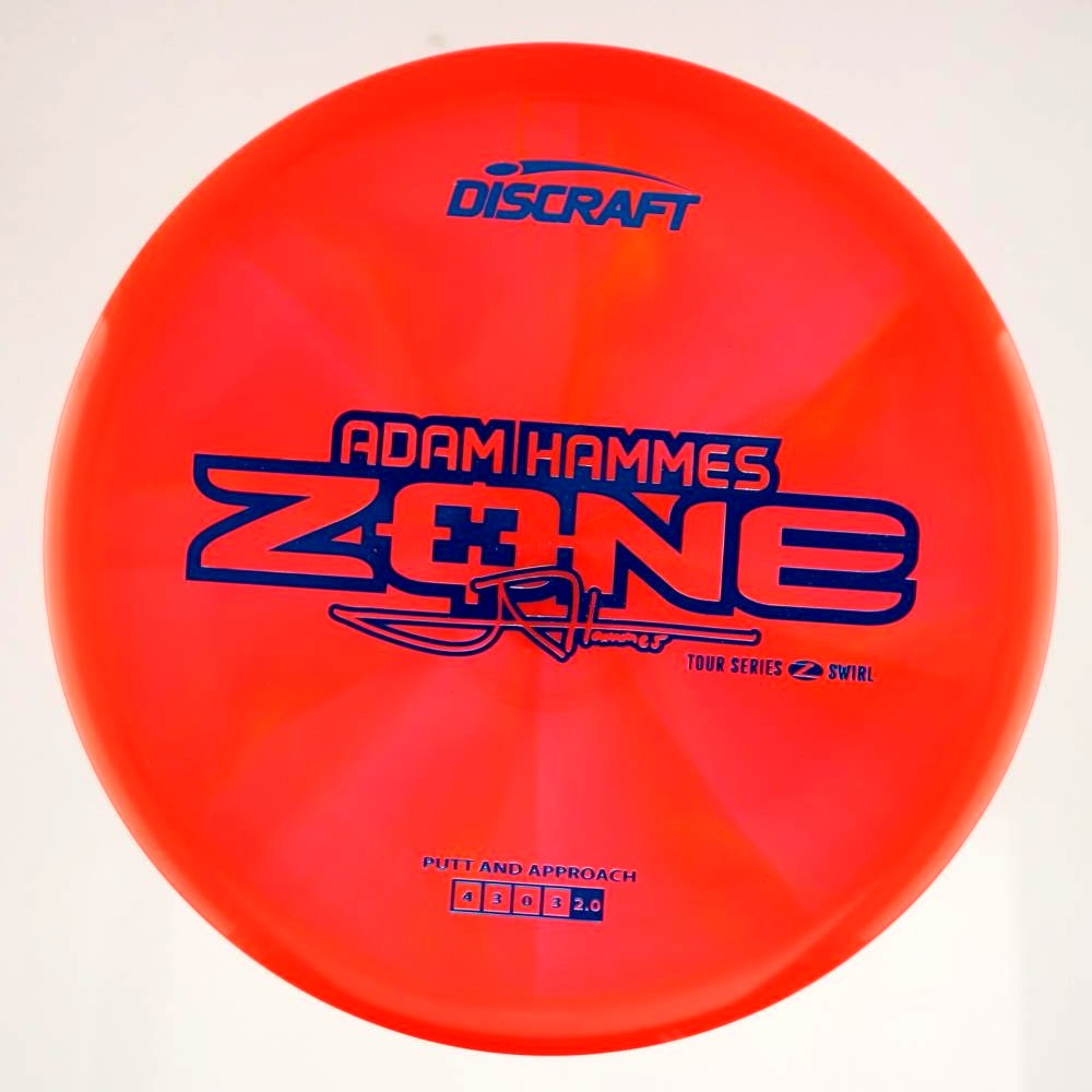 Zone - Adam Hammes - Red - 174.5 gm -  Disc ID: 585524