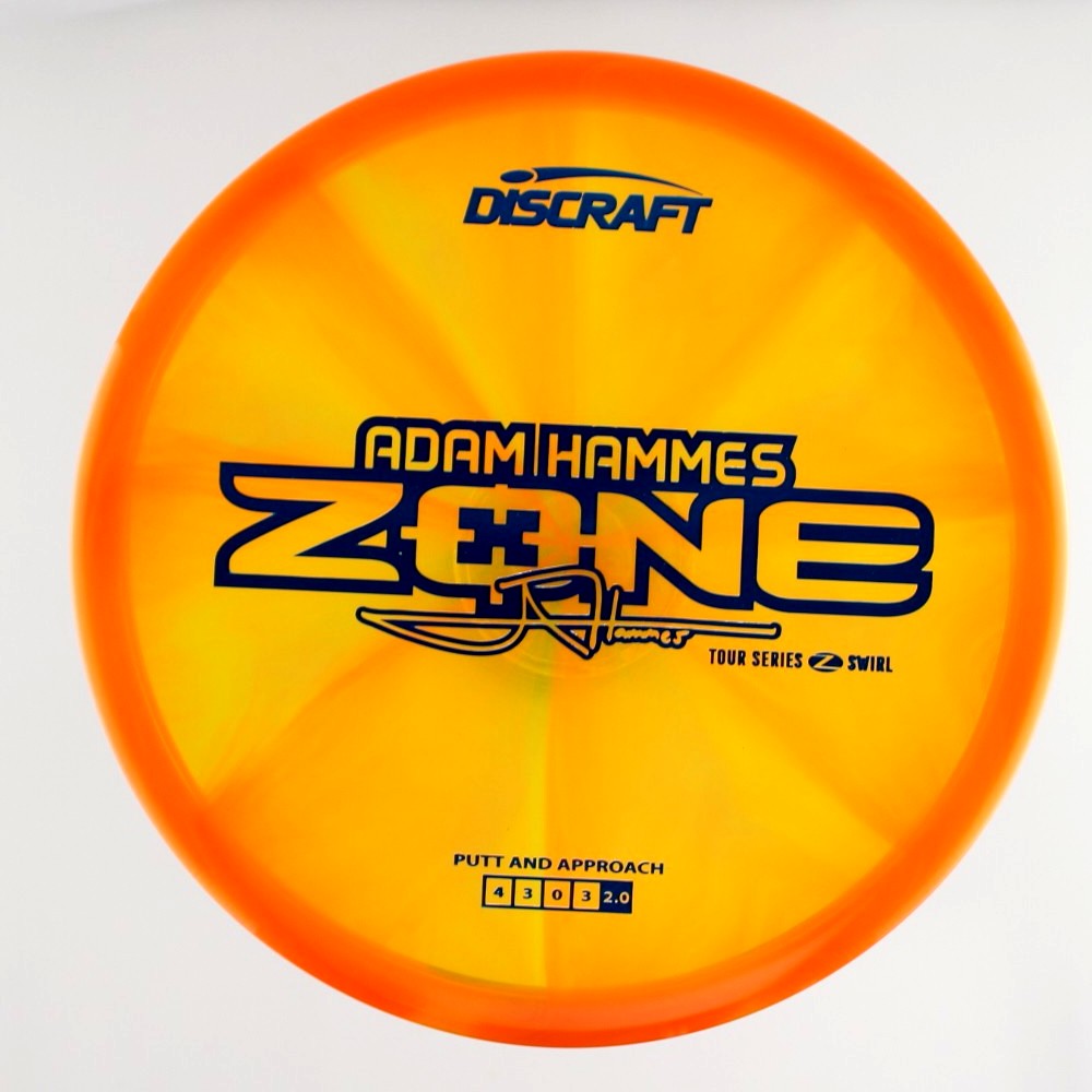 Zone - Adam Hammes - Orange - 176.8 gm -  Disc ID: 585547