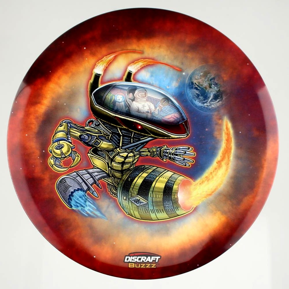 Buzzz - SuperColor Spaceship Nebula Fire - Unique - 182.3 gm -  Disc ID: 585620