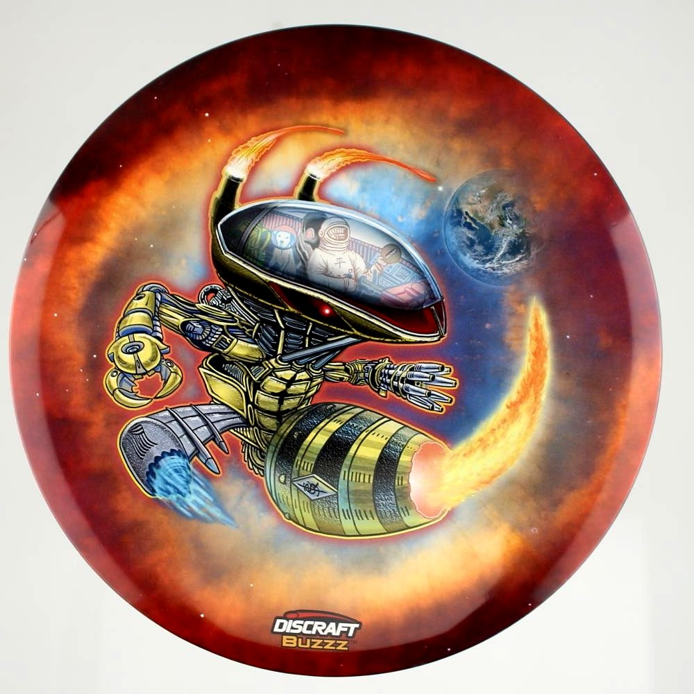 Buzzz - SuperColor Spaceship Nebula Fire - Unique - 182.5 gm -  Disc ID: 585622