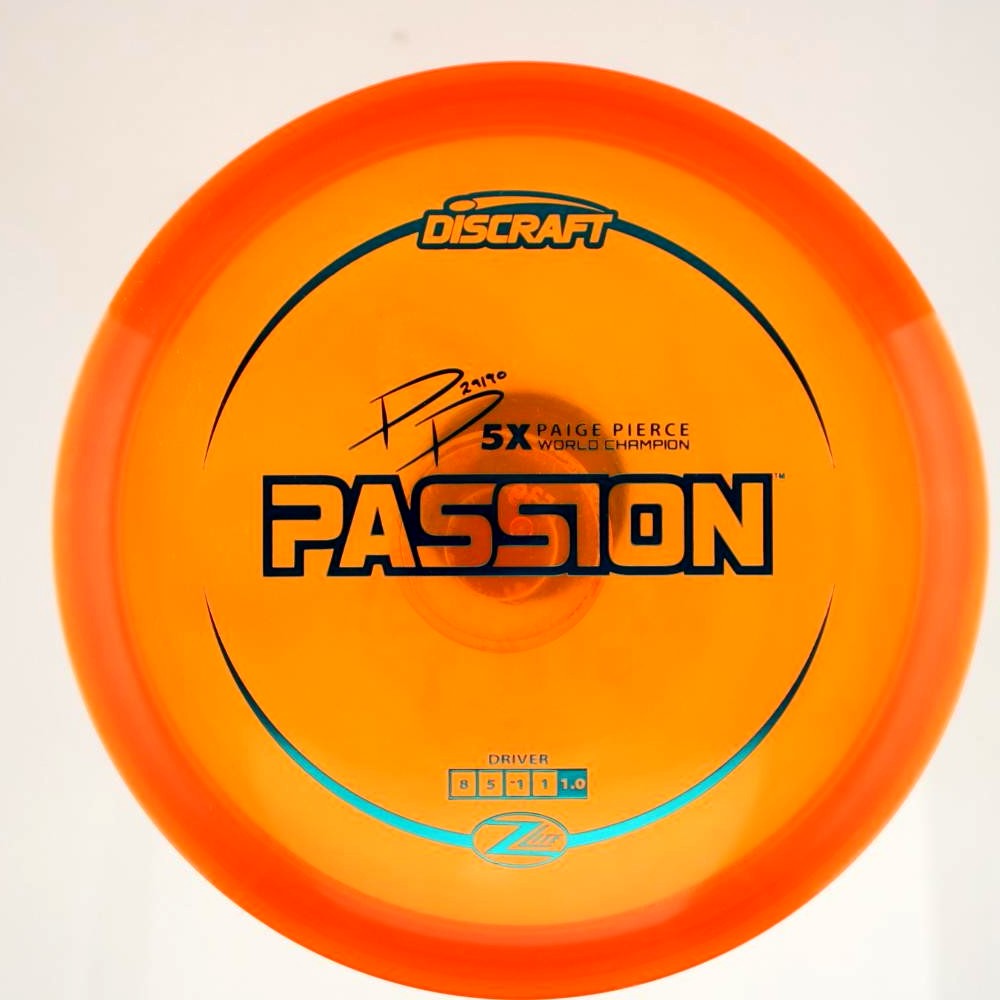 Passion - 5x World Champion Paige Pierce - Orange - 154.1 gm -  Disc ID: 585716