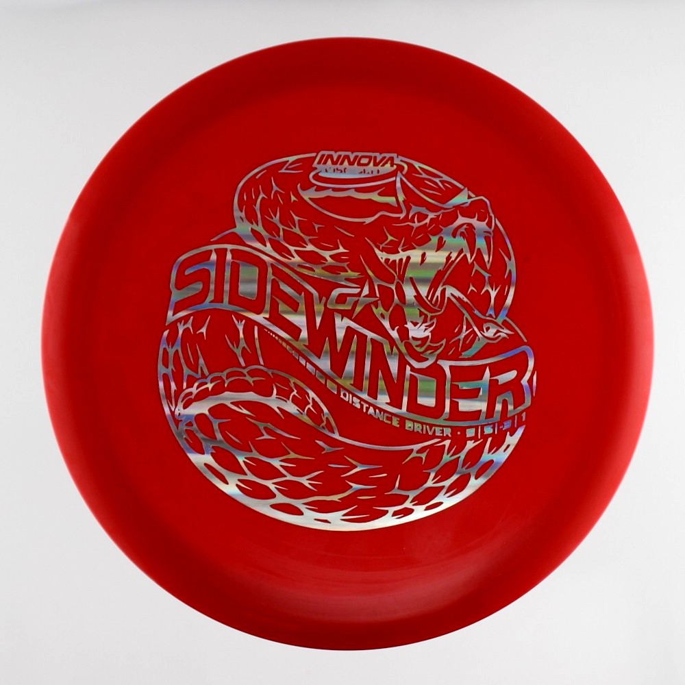 Sidewinder - Standard - Red - 169.4 gm -  Disc ID: 586094