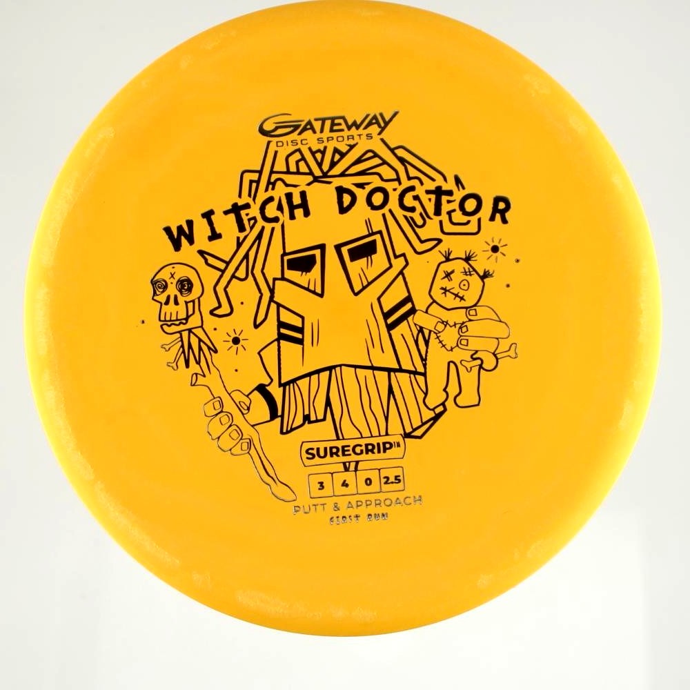 Witch Doctor - Standard - Yellow - 176.9 gm -  Disc ID: 586616