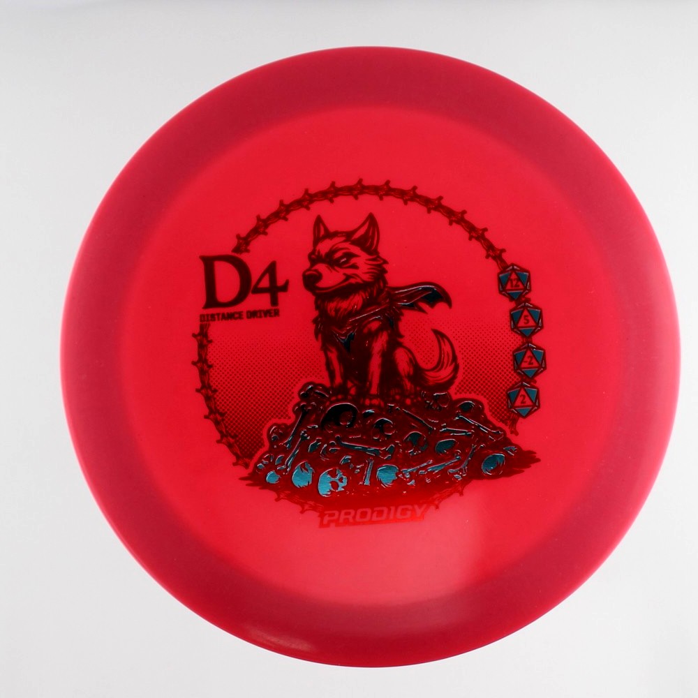 D4 - Nightfang - Red - 168.4 gm -  Disc ID: 586727