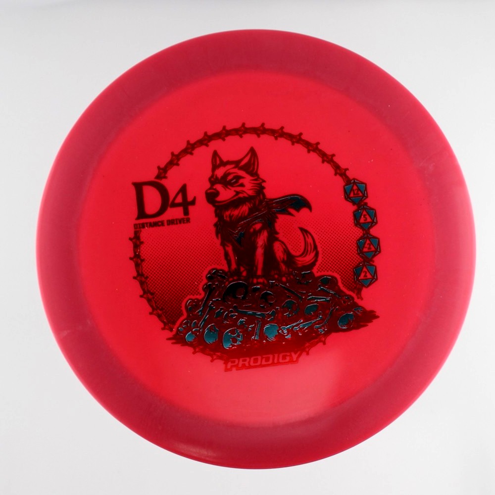 D4 - Nightfang - Red - 166.9 gm -  Disc ID: 586729