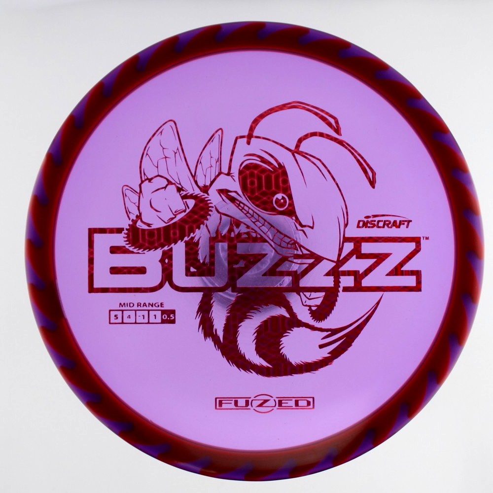 Buzzz - Saw Pattern - Red - 174.5 gm -  Disc ID: 586964