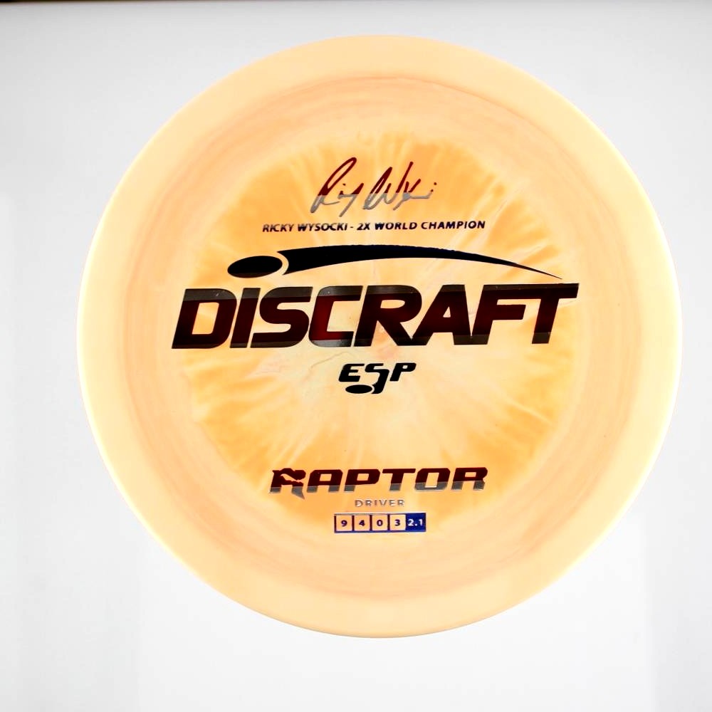 Raptor - Ricky Wysocki - Orange - 176.9 gm -  Disc ID: 587050
