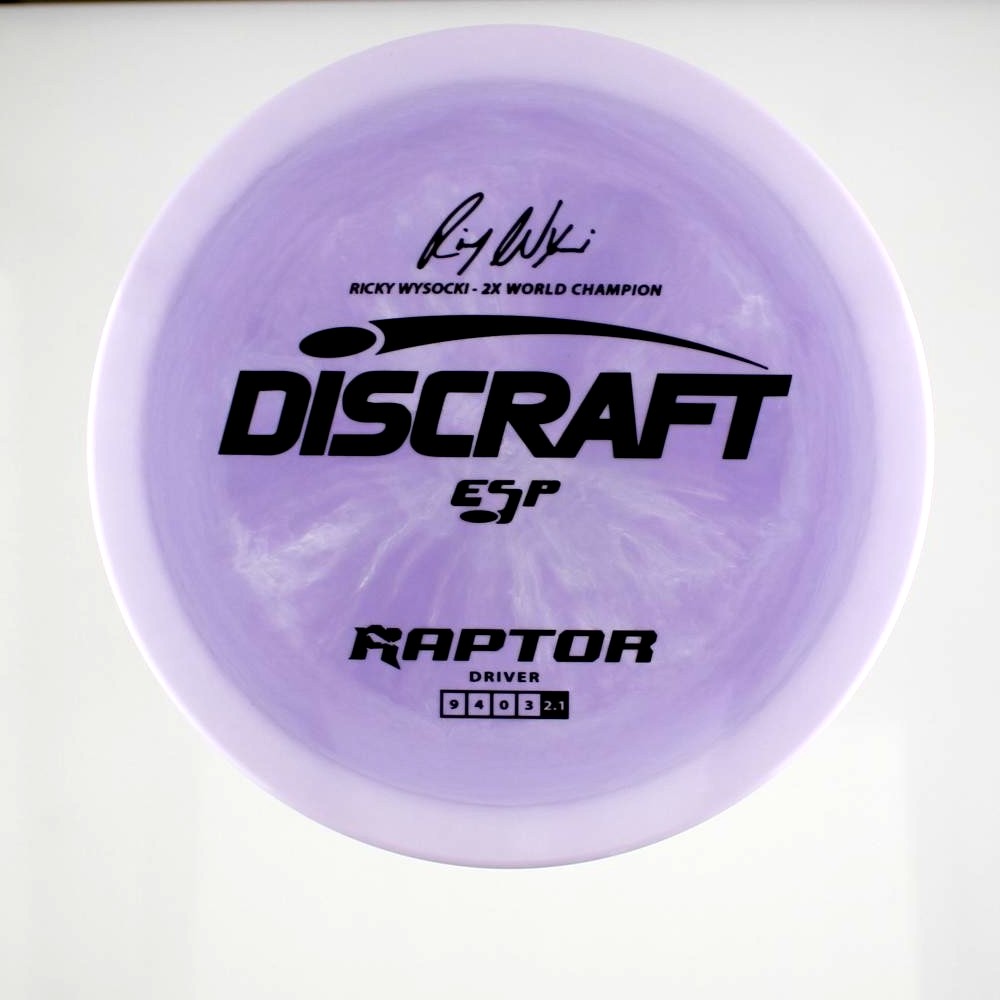 Raptor - Ricky Wysocki - Purple - 175.1 gm -  Disc ID: 587059