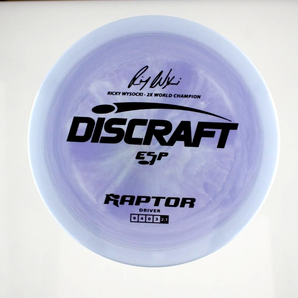 Raptor - Ricky Wysocki - Purple - 176.2 gm -  Disc ID: 587061