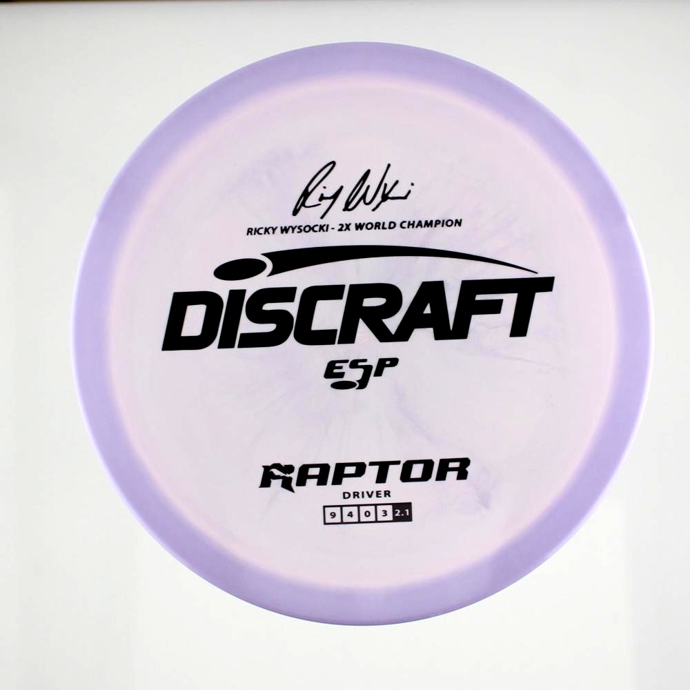 Raptor - Ricky Wysocki - Purple - 175.7 gm -  Disc ID: 587068