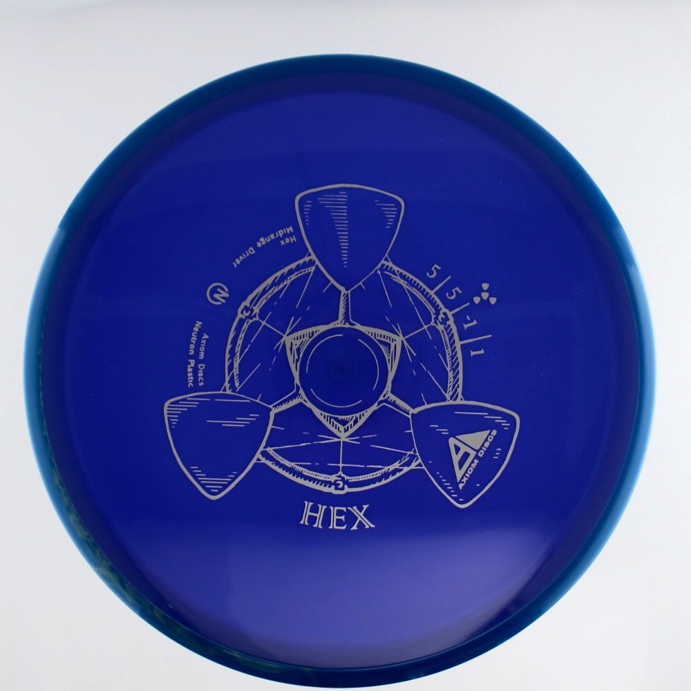 Hex - Standard - Blue Rim - 174.7 gm -  Disc ID: 587304