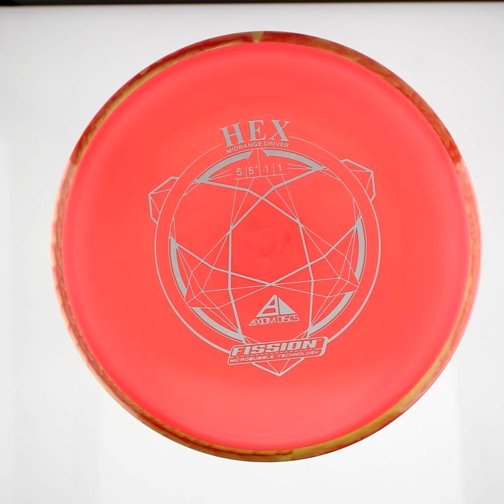 Hex - Standard - Red Rim - 166.9 gm -  Disc ID: 587334
