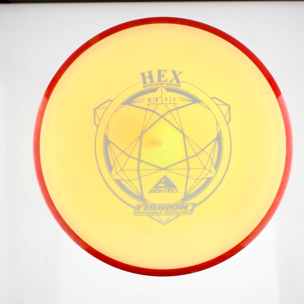 Hex - Standard - Red Rim - 167.9 gm -  Disc ID: 587345