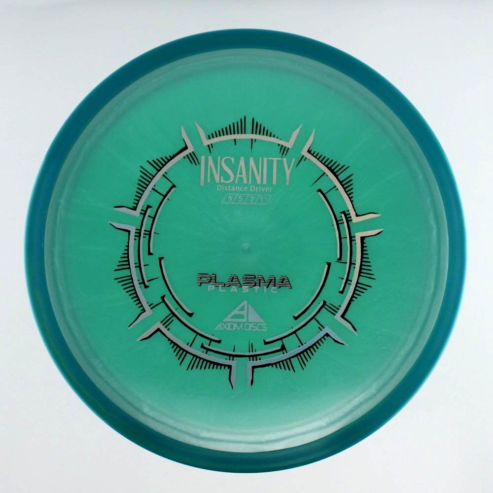 Insanity - Standard - Teal Rim - 164.6 gm -  Disc ID: 587357