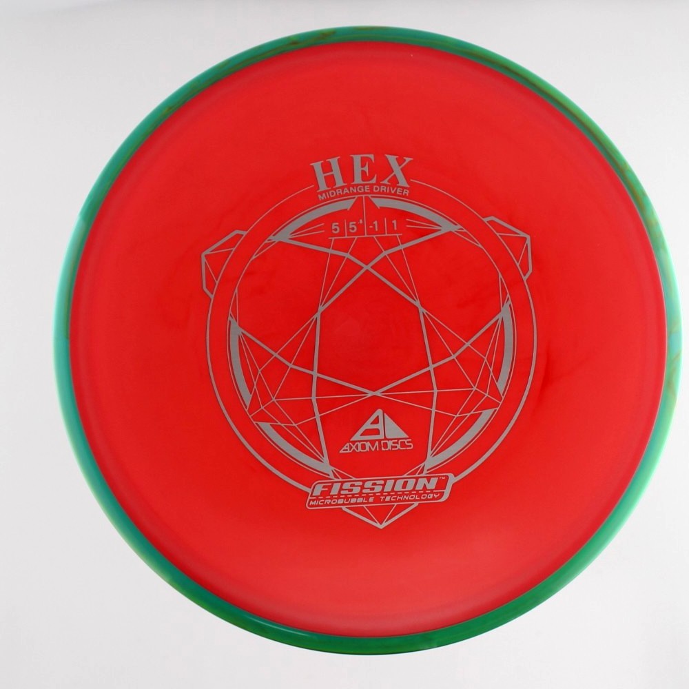 Hex - Standard - Teal Rim - 158.6 gm -  Disc ID: 587396
