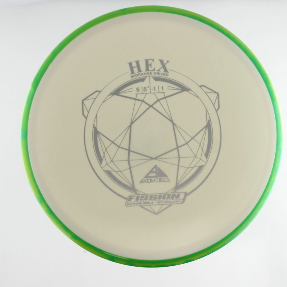 Hex - Standard - Green Rim - 167.3 gm -  Disc ID: 587399